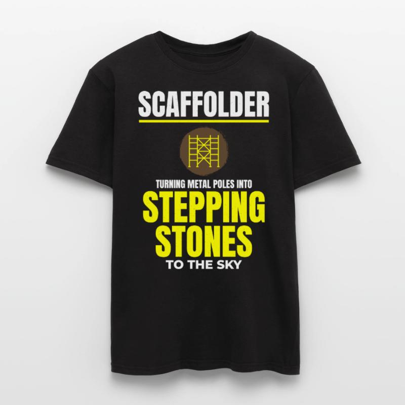Scaffolder Scaffold Builder Scaffolding Platform Men’s T-shirt