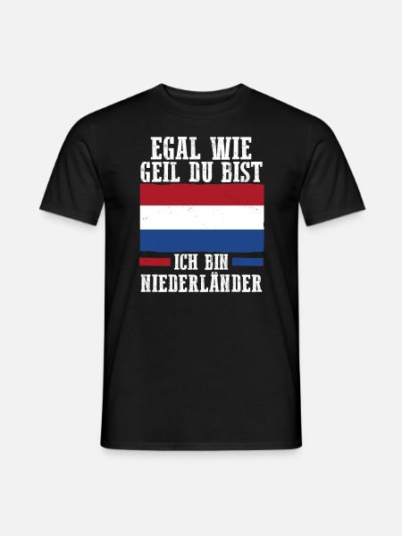Netherlands Netherlands Holland - Men's T-Shirt - black