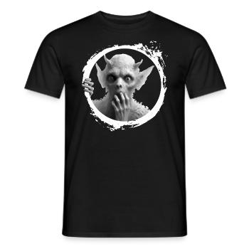 La peur du diable - T-shirt homme - noir - Devant - AI Model Male 178 light (178cm)