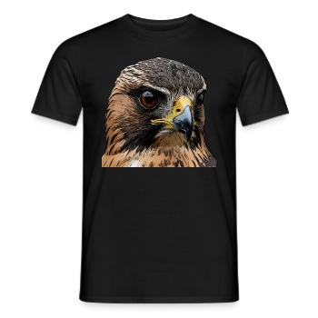 Falcons - Men's T-Shirt - black - Front - AI Model Male 178 light (178cm)