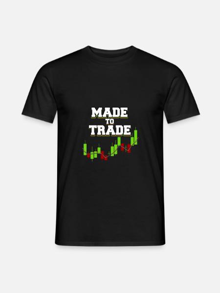 Trading Trader Stock Market Trader Forex Gift - Men's T-Shirt - black