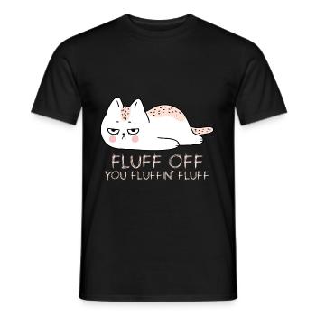 Chat - T-shirt homme - noir - Devant - AI Model Male 178 light (178cm)
