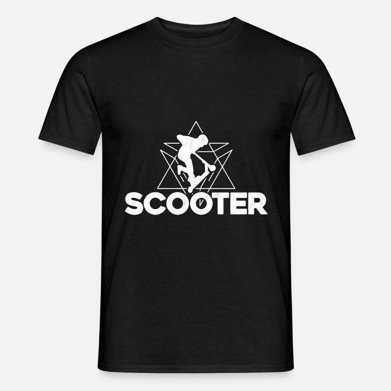 Scooter - Männer T-Shirt - Schwarz