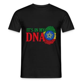Ethiopie Afrique Idée de cadeau - T-shirt homme - noir - Devant - AI Model Male 178 light (178cm)