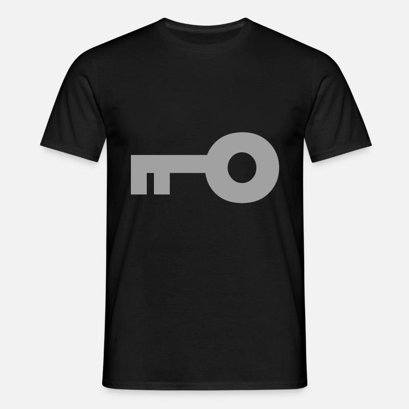 Key - Men's T-Shirt - black