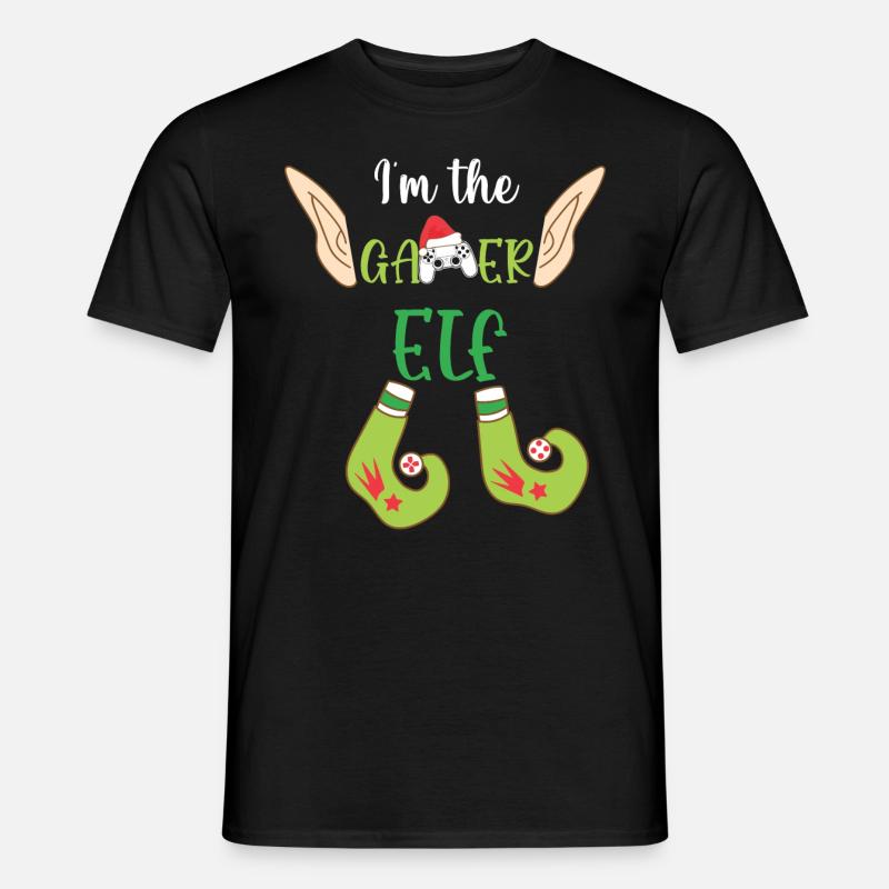 Weihnachten Weihnachtsmann Geschenke - Männer T-Shirt - Schwarz