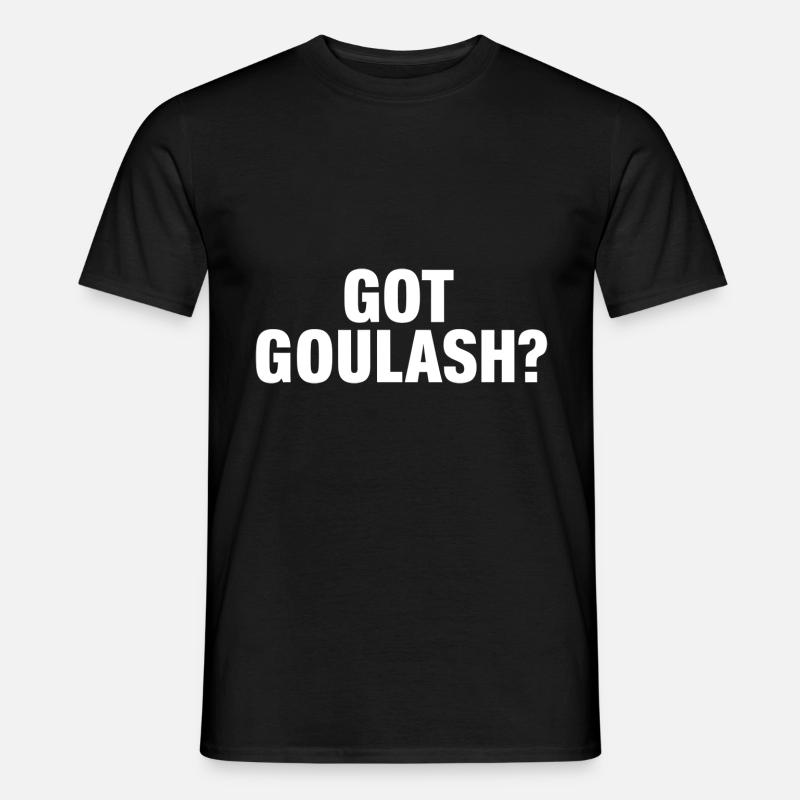 Gulasch - Männer T-Shirt - Schwarz