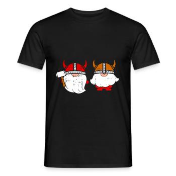 Norwegen - Männer T-Shirt - Schwarz - Vorne - AI Model Male 178 light (178cm)