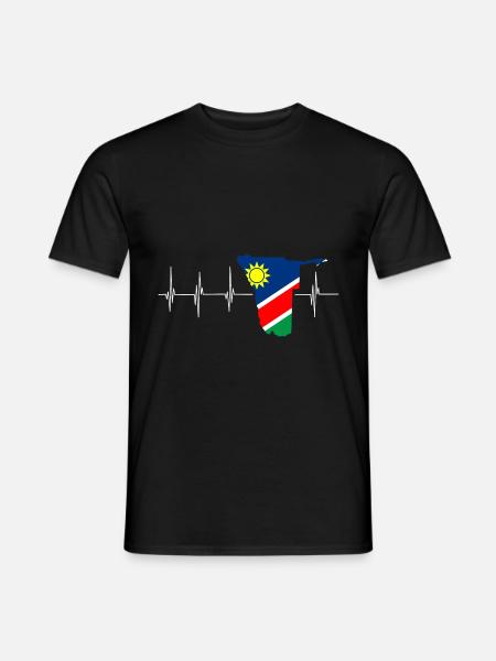 Namibia Africa shirt gift idea - Men's T-Shirt - black
