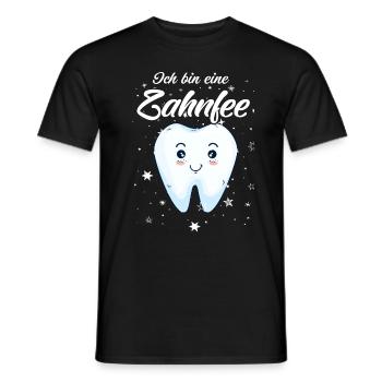 Ich bin eine Zahnfee - Männer T-Shirt - Schwarz - Vorne - AI Model Male 178 light (178cm)