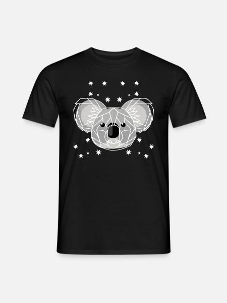Koala Australia - Men's T-Shirt - black