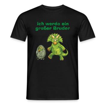 Ich Werde Großer Bruder - Männer T-Shirt - Schwarz - Vorne - AI Model Male 178 light (178cm)
