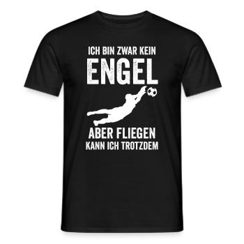 Torwart Fußballer Torwart Torwarttrainer Lustige S - Männer T-Shirt - Schwarz - Vorne - AI Model Male 178 light (178cm)