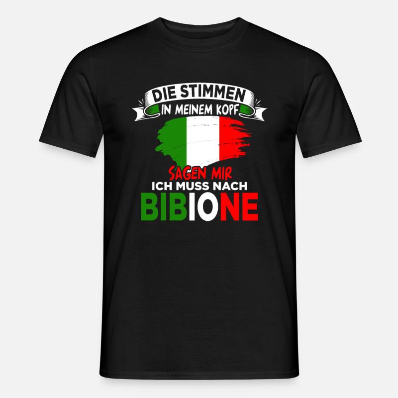 Bibione Geschenk - Männer T-Shirt - Schwarz