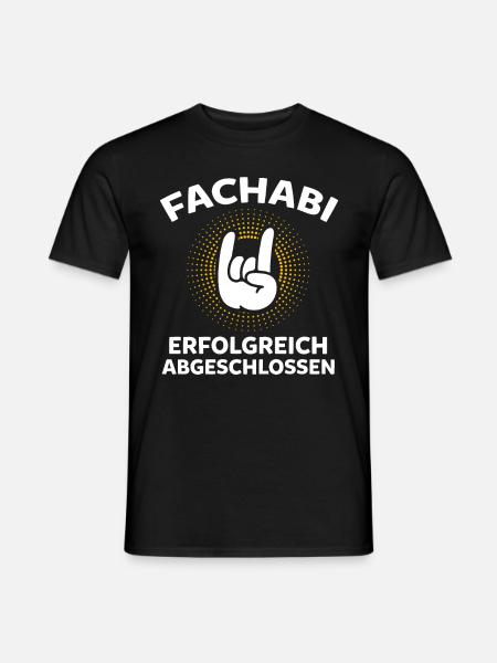 Fachabitur Erfolgreich Fachabifeier Fachabi Schula - Männer T-Shirt - Schwarz