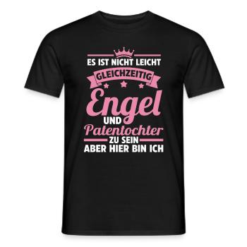 Patenkind Patentochter - Männer T-Shirt - Schwarz - Vorne - AI Model Male 178 light (178cm)