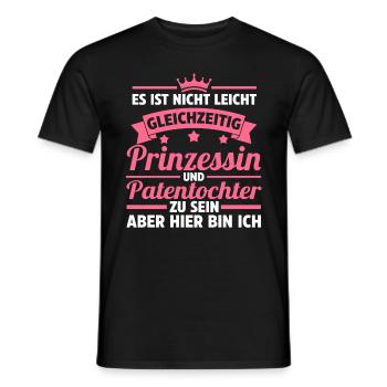 Patentochter Patenkind - Männer T-Shirt - Schwarz - Vorne - AI Model Male 178 light (178cm)