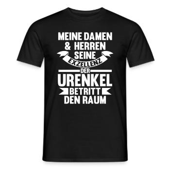 Urenkel - Männer T-Shirt - Schwarz - Vorne - AI Model Male 178 light (178cm)