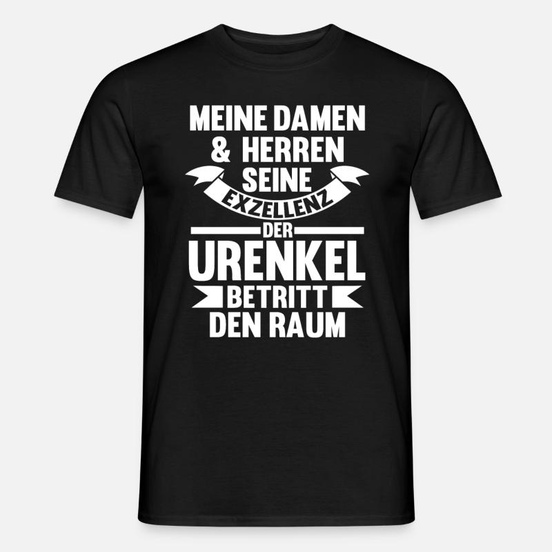 Urenkel - Männer T-Shirt - Schwarz