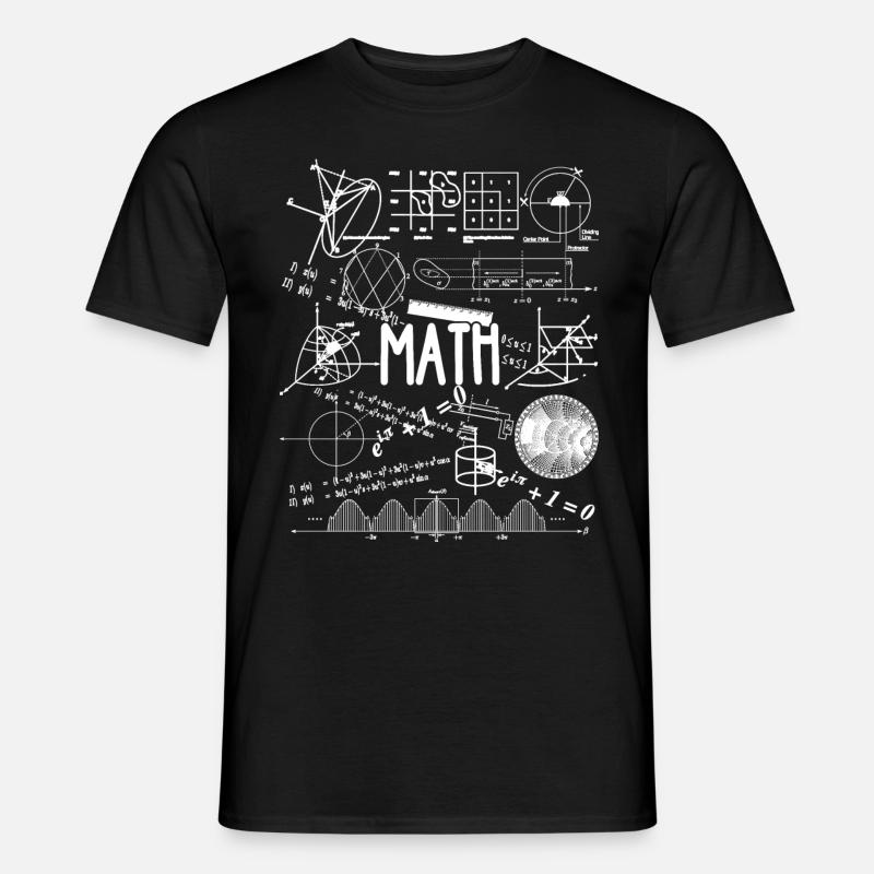Complex math math - Men’s T-shirt - black