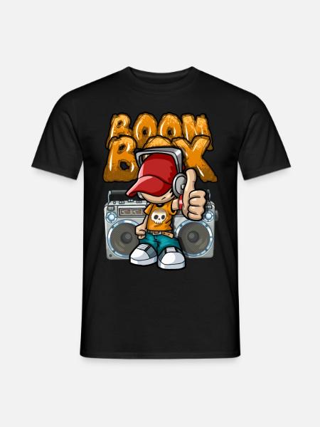 Boombox - Men's T-Shirt - black