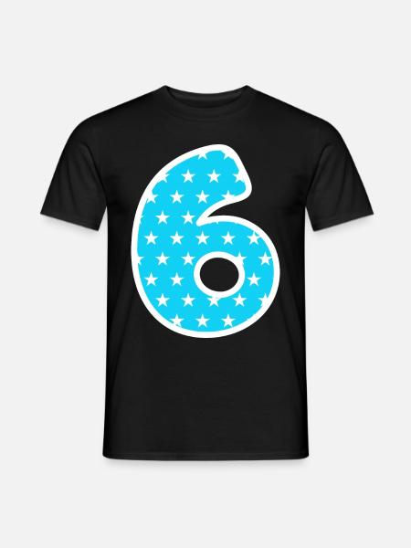 6 - Men's T-Shirt - black