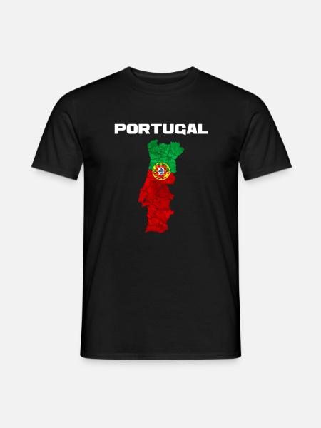 Portugal - Men's T-Shirt - black