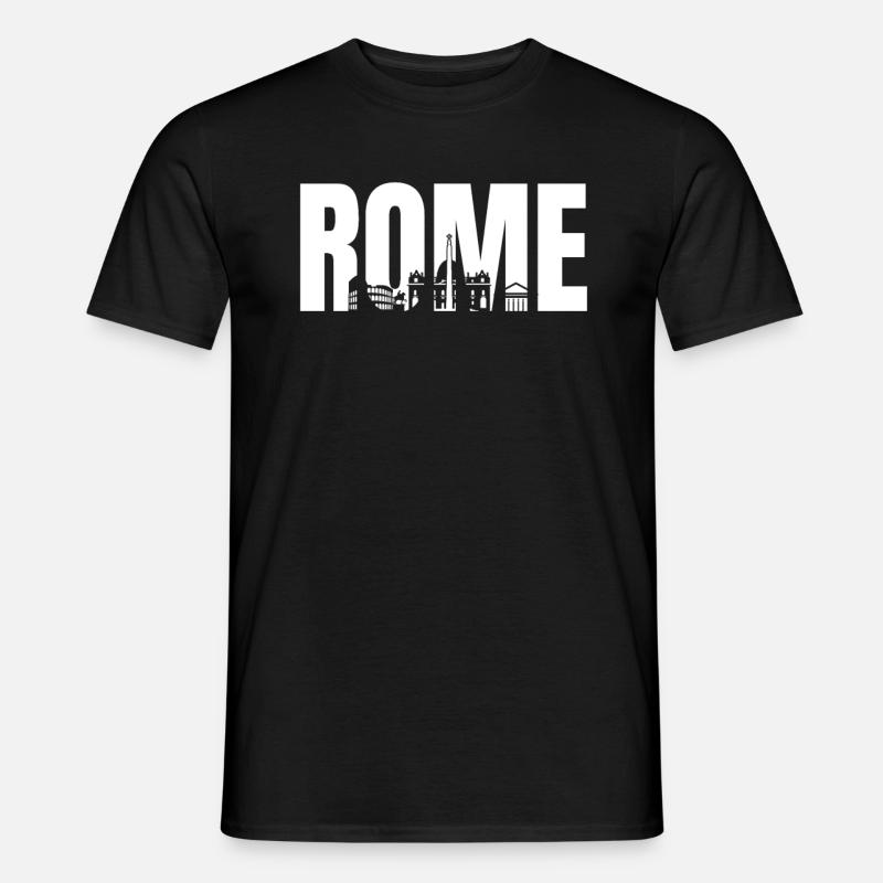 Rom - Männer T-Shirt - Schwarz