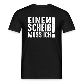 Je dois faire une merde ! - T-shirt homme - noir - Devant - AI Model Male 178 light (178cm)