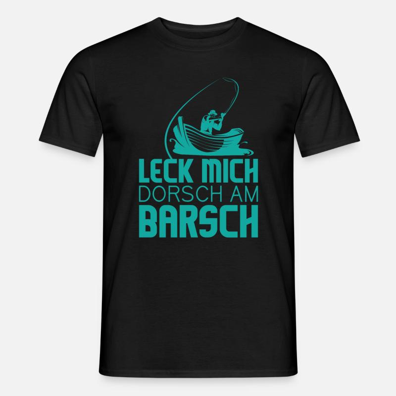 pescatore - T-shirt uomo - nero