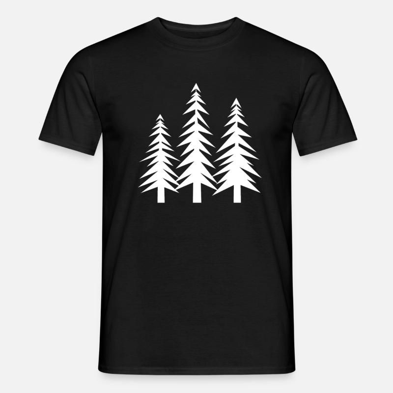 Förster - Männer T-Shirt - Schwarz