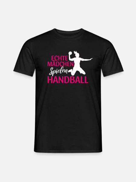 Handball Handballspieler Sport - Männer T-Shirt - Schwarz