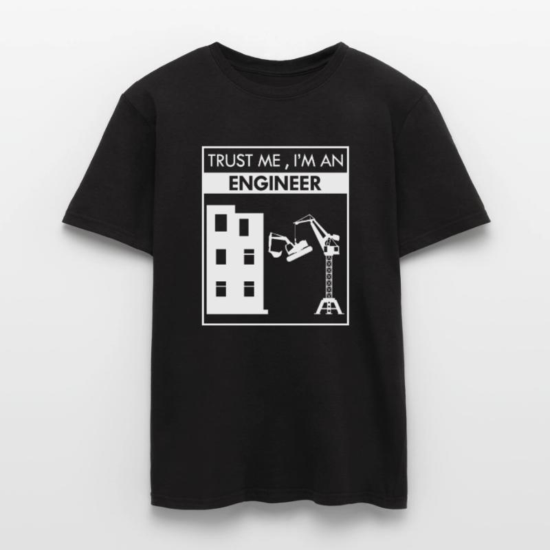 Engineer Mechanical Engineering student studying Men’s T-shirt