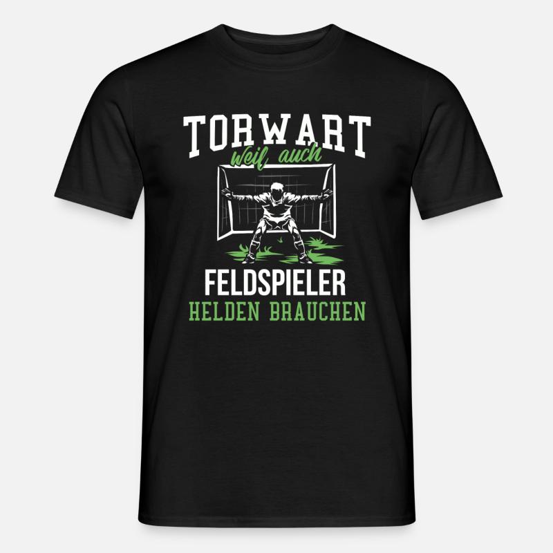 Fußball - Männer T-Shirt - Schwarz