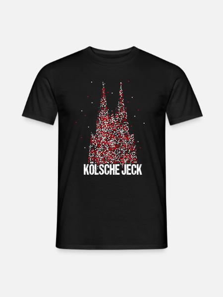 Köln Karneval Kostüm - Männer T-Shirt - Schwarz