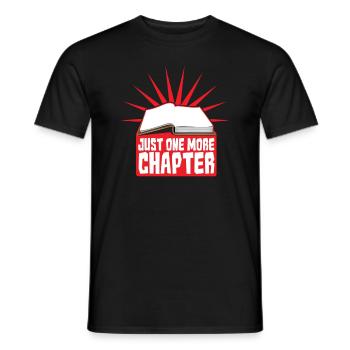 Just one more Chapter - just another chapter - Men's T-Shirt - black - Front - AI Model Male 178 light (178cm)