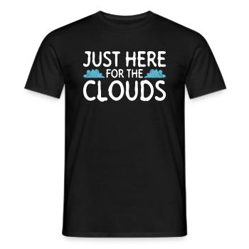 Météorologue Météo Climat Prévisions Météo - T-shirt homme - noir - Devant - AI Model Male 178 light (178cm)