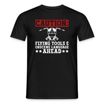 Schweißer Schweißen Handwerker Metallbauer - Männer T-Shirt - Schwarz - Vorne - AI Model Male 178 light (178cm)