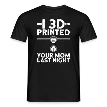 Cutting Machine Operator CNC Machine Operator - Men's T-Shirt - black - Front - AI Model Male 178 light (178cm)