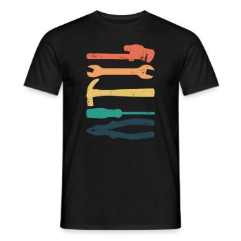 Zerspanungsmechaniker CNC Maschine Maschinenführer - Männer T-Shirt - Schwarz - Vorne - AI Model Male 178 light (178cm)