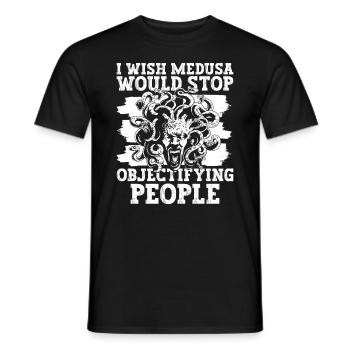 Greek Mythology Ancient Greek God - Men's T-Shirt - black - Front - AI Model Male 178 light (178cm)