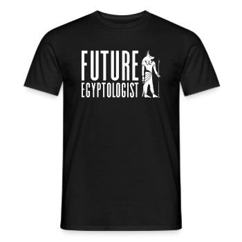 Futur égyptologue - Mythologie égyptienne - - T-shirt homme - noir - Devant - AI Model Male 178 light (178cm)