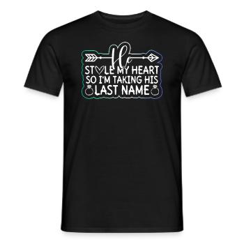 Gay Groom Gay Wedding Gay - Men's T-Shirt - black - Front - AI Model Male 178 light (178cm)
