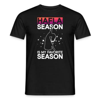 Hafla Saison Danseuse du ventre Danseuse du ventre Danseuse - T-shirt homme - noir - Devant - AI Model Male 178 light (178cm)