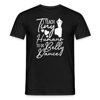 Danse du ventre Danseuse du ventre Professeur Danseur Cadeau - T-shirt homme - noir - Devant - AI Model Male 178 light (178cm)