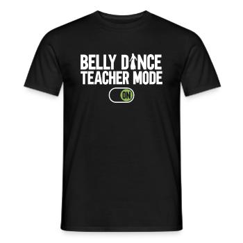 Danse du ventre Danseuse du ventre Professeur Danseur Cadeau - T-shirt homme - noir - Devant - AI Model Male 178 light (178cm)