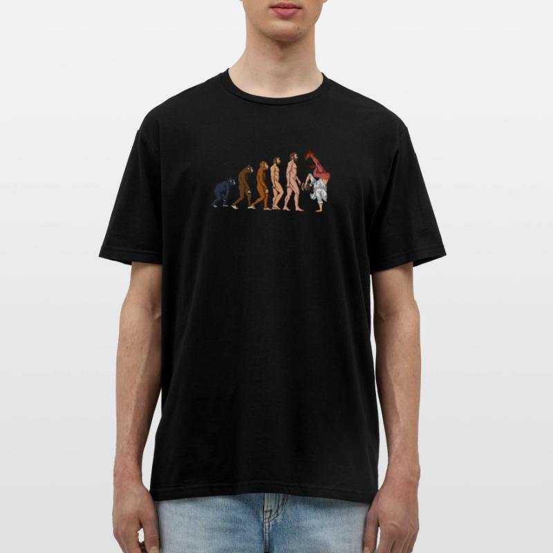 Breakdancing Evolution Breakdancer Break Dance Männer T-Shirt