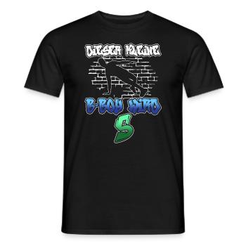 Dieser Kleine B-Boy Wird 5 - Breakdance - Männer T-Shirt - Schwarz - Vorne - AI Model Male 178 light (178cm)
