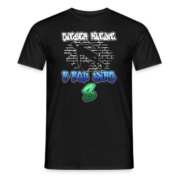 Dieser Kleine B-Boy Wird 8 - Breakdance - Männer T-Shirt - Schwarz - Vorne - AI Model Male 178 light (178cm)