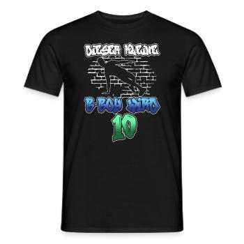 Dieser Kleine B-Boy Wird 10 - Breakdance - Männer T-Shirt - Schwarz - Vorne - AI Model Male 178 light (178cm)